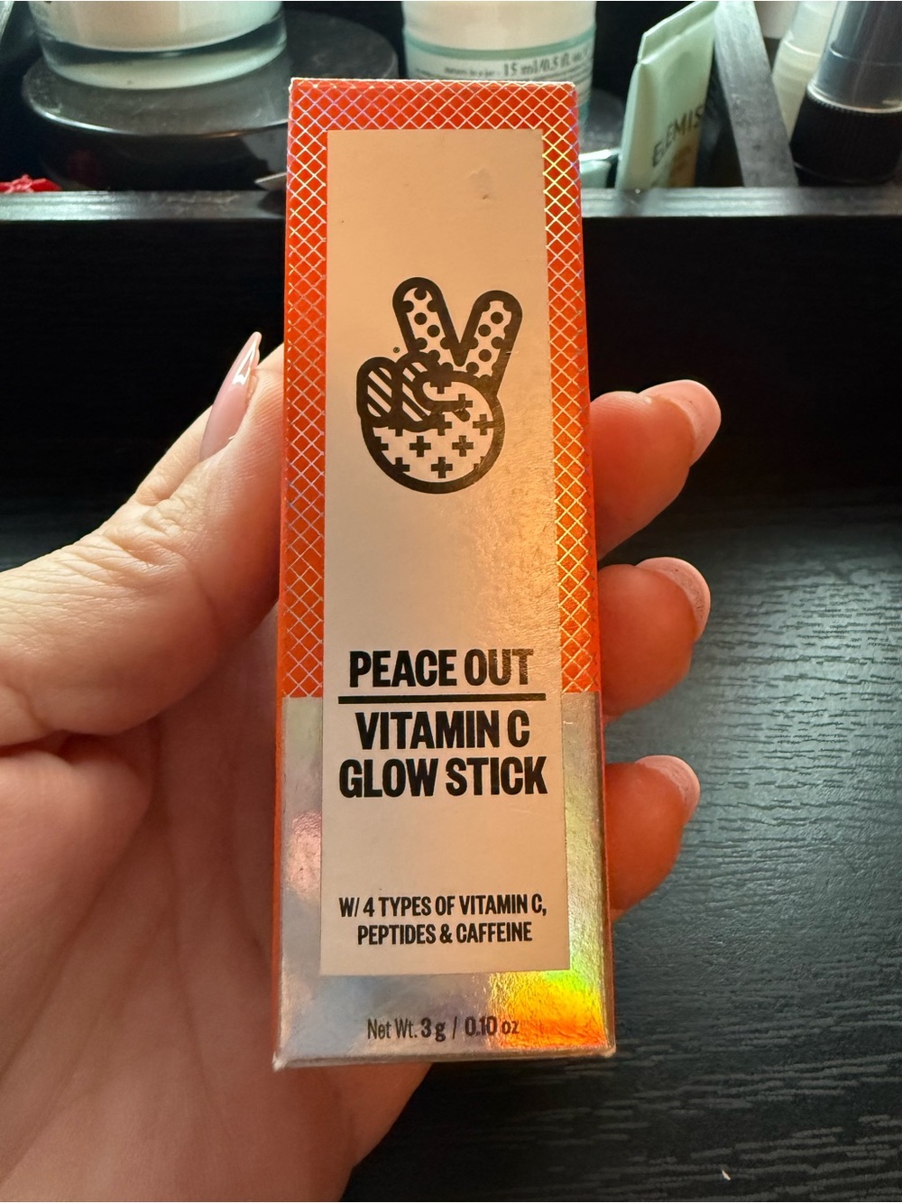 Peace Out Vitamin C Glow Stick — Orange Glow